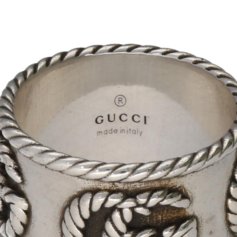GUCCI グッチ/ダブルGツイストリング//★1561FI/ABランク/75