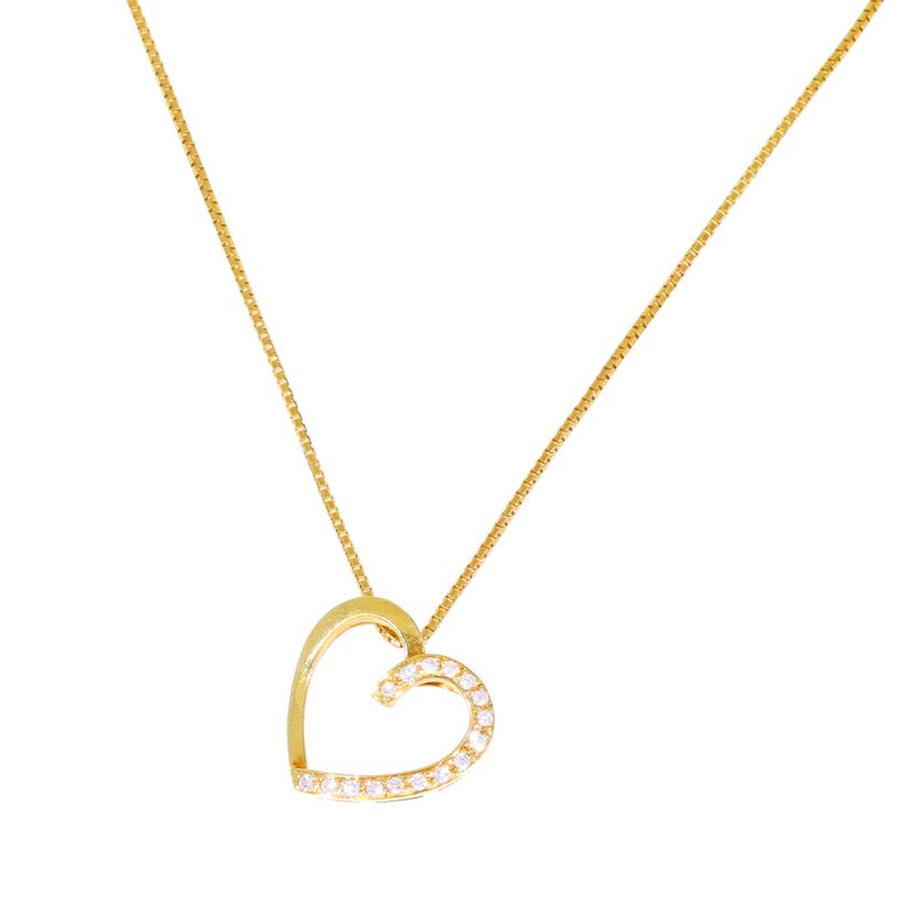 / K18ダイヤネックレス0.10ct//Aランク/71