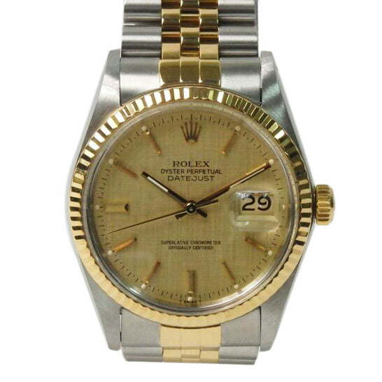 ROLEX ロレックス/デイトジャスト/モザイク文字盤/SS×YG/16013//4484766/1975年製/Aランク/84