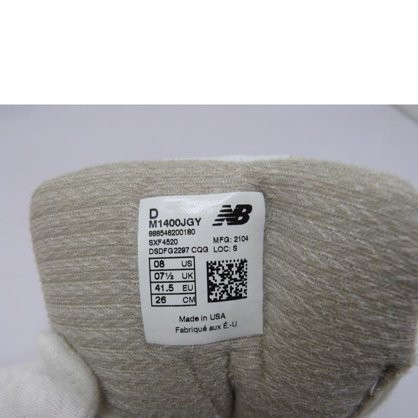 new balance ニューバランス/M1400JGY/M1400JGY//26.0cm/Sランク/03