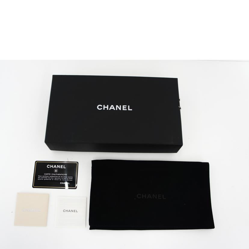 CHANEL シャネル/ボーイシャネルシェブロン長財布//206*****/Aランク/75