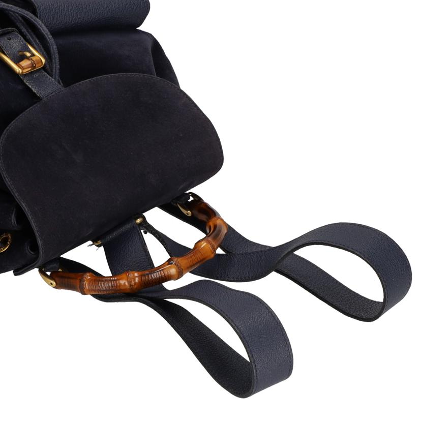 GUCCI グッチ/バンブースエードリュック/003.2058//001*/Bランク/75