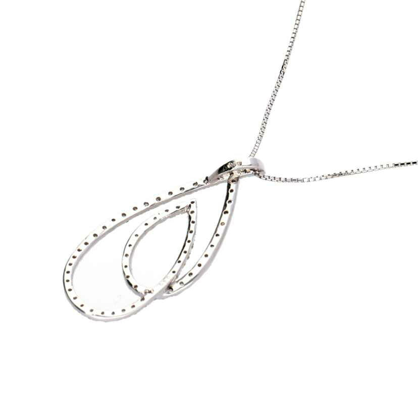 Pt850/900/Ptダイヤネックレス 0.50/5.5//0.50/Aランク/75