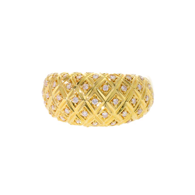 /K18ダイヤリング0.41ct #12//Aランク/75