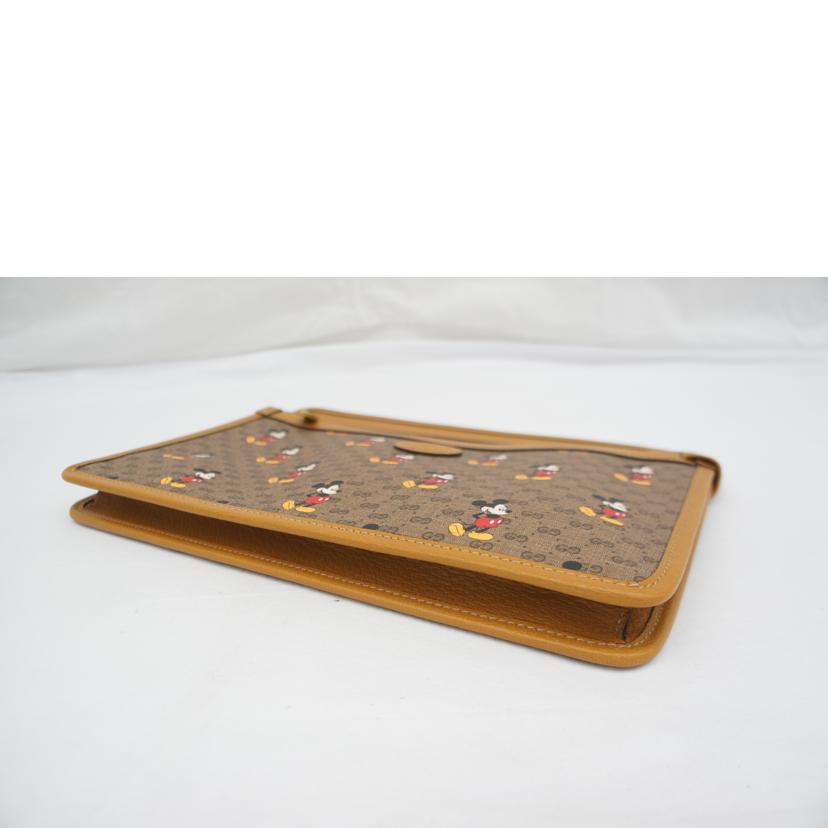 GUCCI グッチ/ディズニーコラボミニGGスプリームクラッチバッグ/602552//206*/Aランク/05