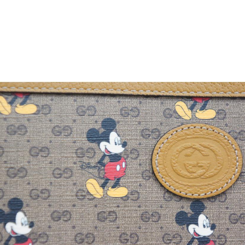 GUCCI グッチ/ディズニーコラボミニGGスプリームクラッチバッグ/602552//206*/Aランク/05
