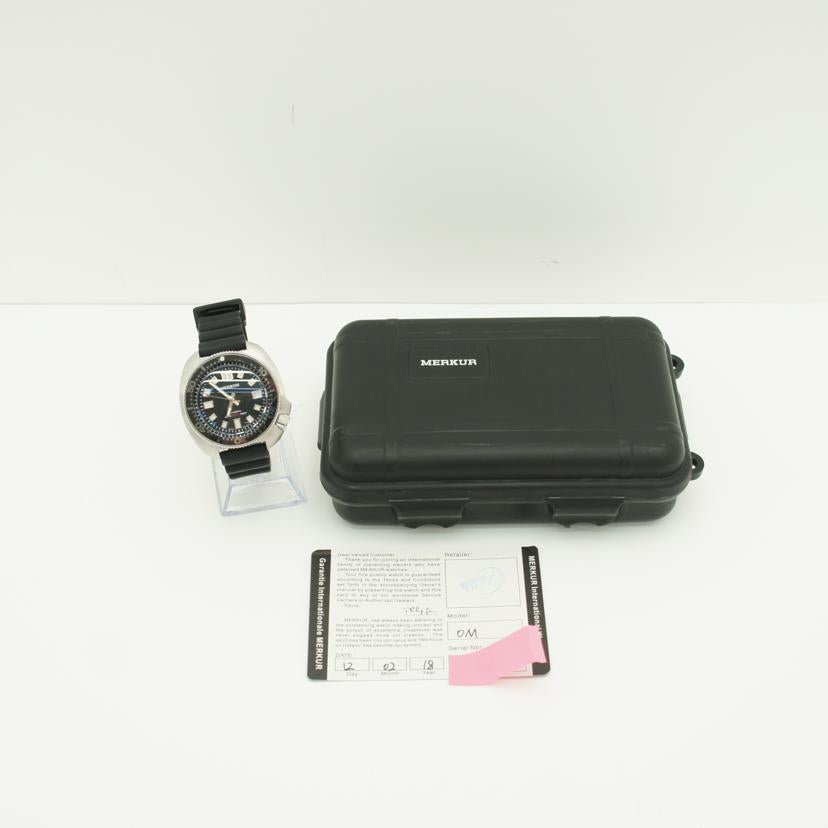 MERKUR MERKUR/セカンドダイバー200mオマージュ・タートル/オートマ/NH35//MI.*******/ABランク/06