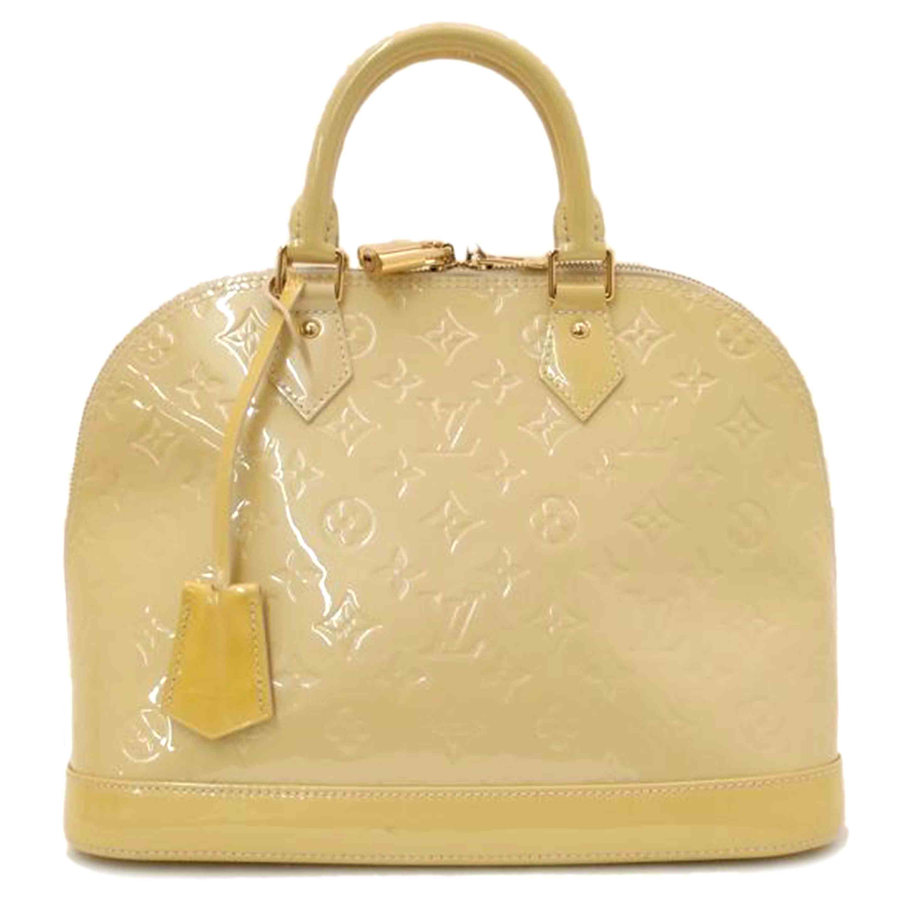 LOUIS VUITTON ルイヴィトン ハンドバッグ レディース 人気/アルマPM/ヴェルニ/ブロンコライユ/M91445//MB2***/ABランク/69