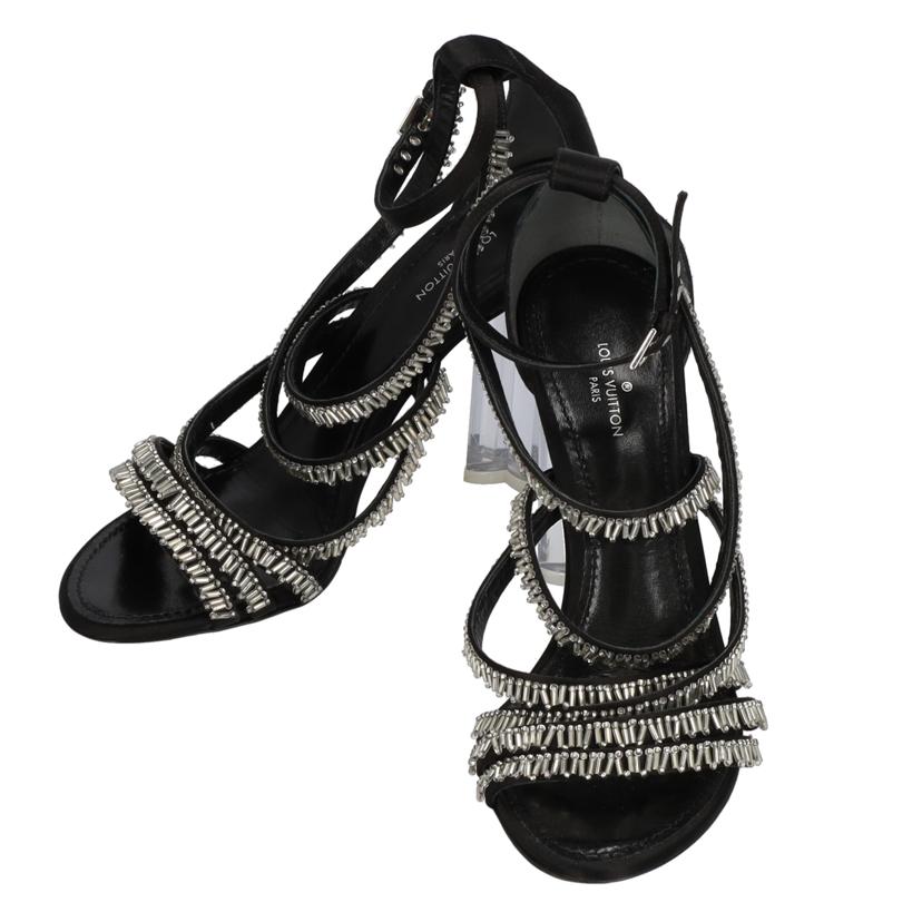 LV ルイヴィトン/アンクルストラップヒールサンダル【サイズ36】//Bランク/75