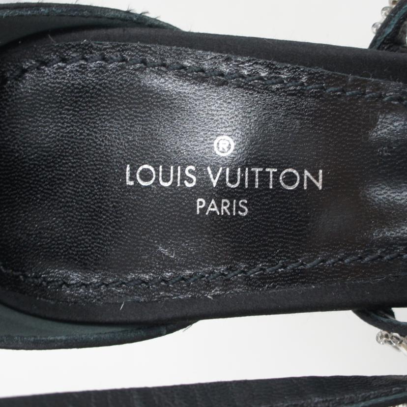 LV ルイヴィトン/アンクルストラップヒールサンダル【サイズ36】//Bランク/75