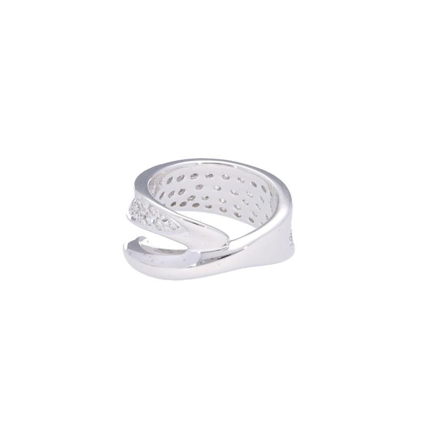 /◎ K18WGダイヤリング1.32ct//ABランク/75