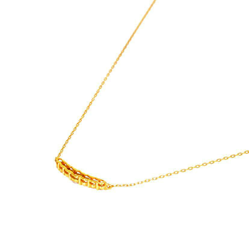 / K18ダイヤネックレス0.20ct//Aランク/71