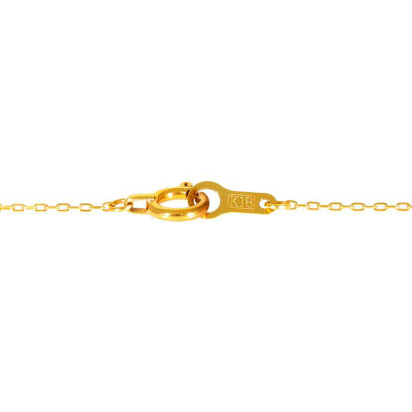 / K18ダイヤネックレス0.20ct//Aランク/71