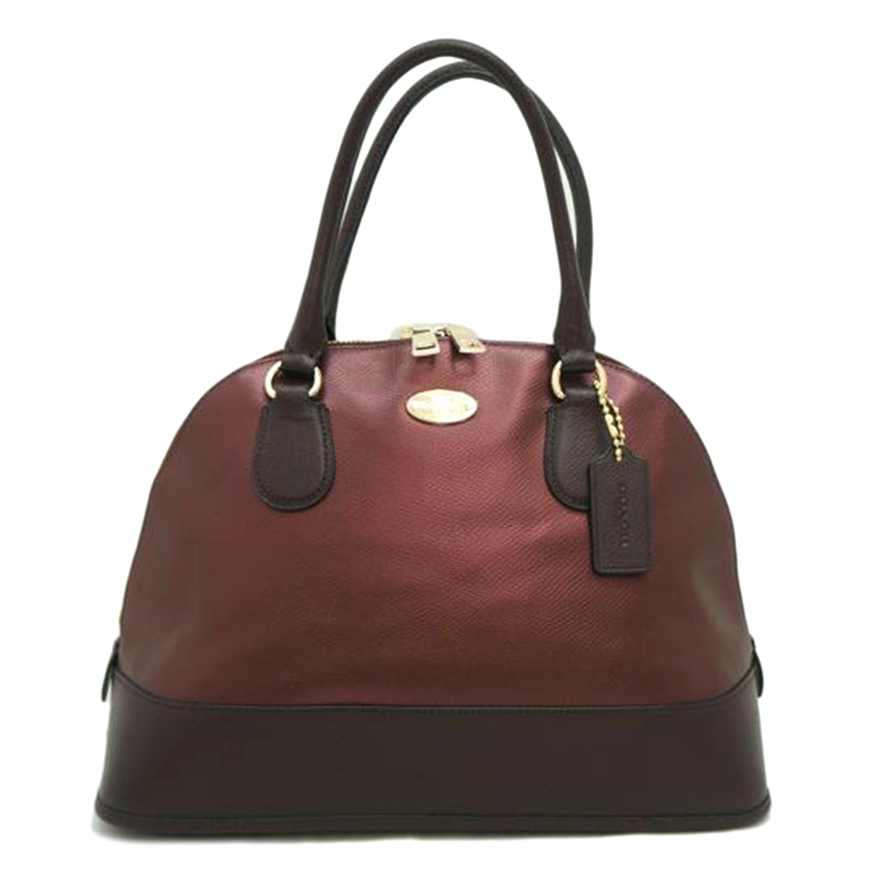 COACH コーチ/レザーコーラドームドサッチェル/F36057//F1581/ABランク/09