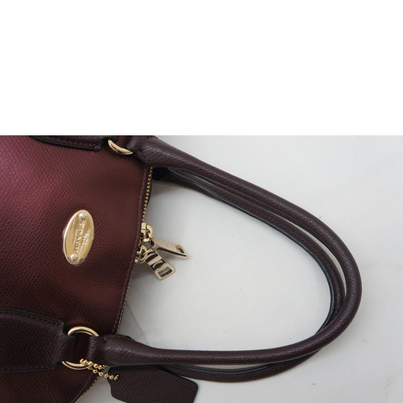 COACH コーチ/レザーコーラドームドサッチェル/F36057//F1581/ABランク/09