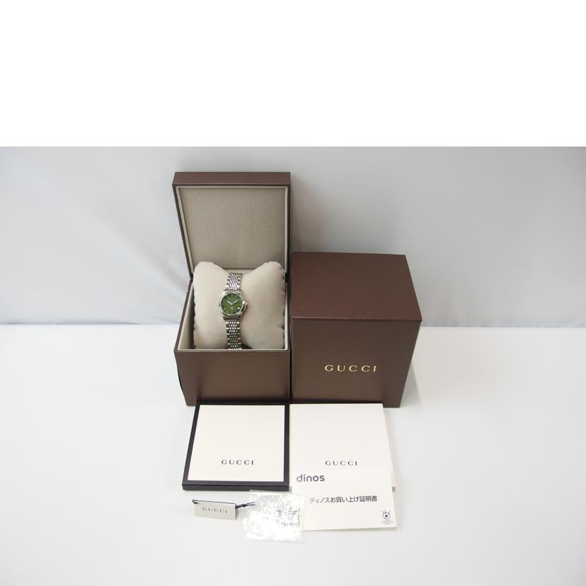 GUCCI グッチ/Gタイムレス/クオーツ/YA1265008//17612011/SAランク/83