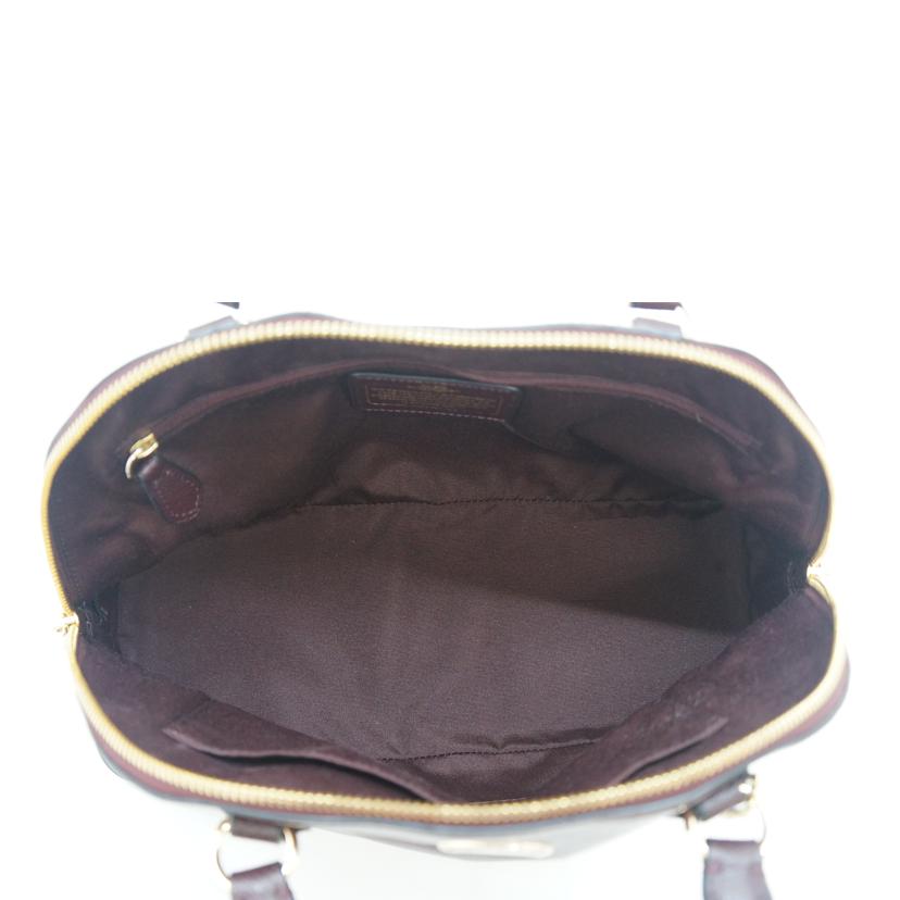 COACH コーチ/レザーコーラドームドサッチェル/F36057//F1581/ABランク/09