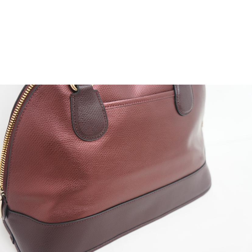 COACH コーチ/レザーコーラドームドサッチェル/F36057//F1581/ABランク/09