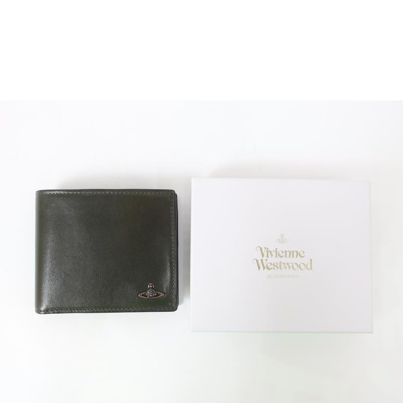 Viviennev Westwood ヴィヴィアン・ウエストウッド/コッパー レザー2つ折り財布 COPPER/VWK514E//Aランク/65