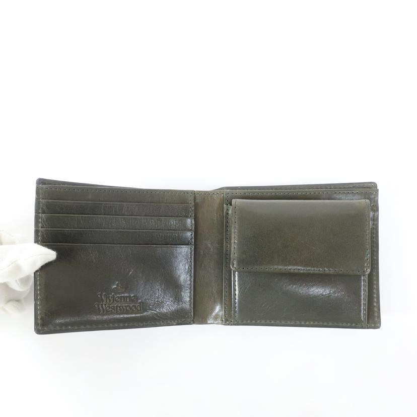 Viviennev Westwood ヴィヴィアン・ウエストウッド/コッパー レザー2つ折り財布 COPPER/VWK514E//Aランク/65