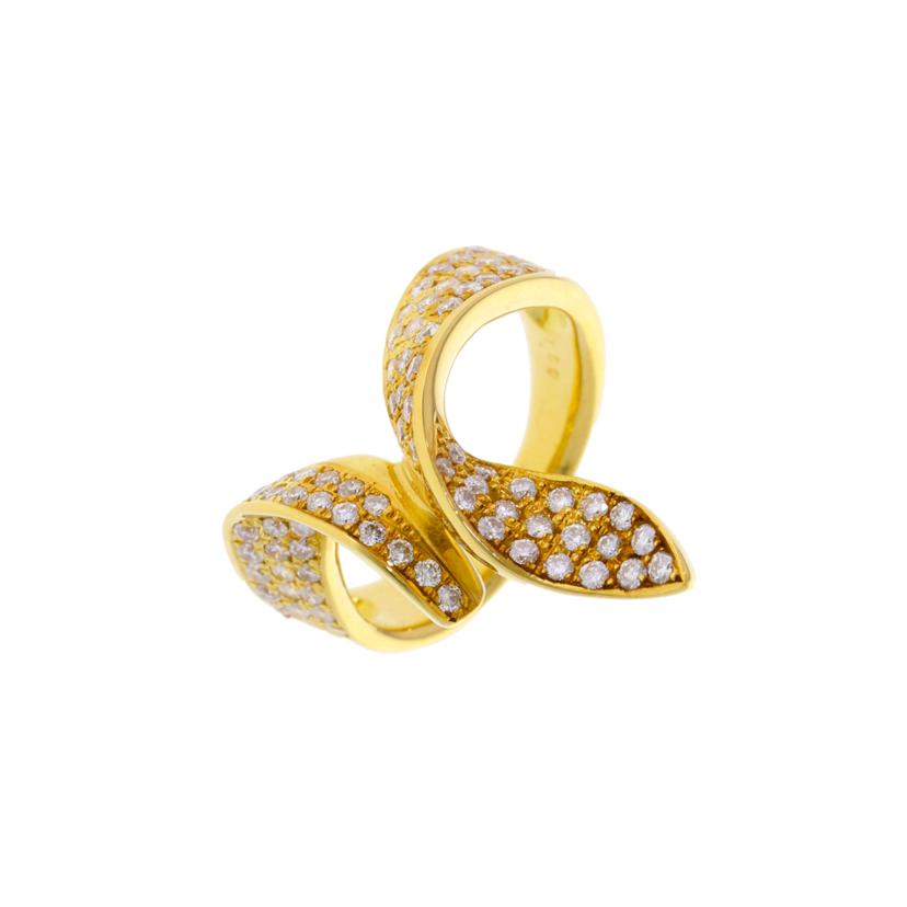 / K18ダイヤリング1.00/#10.5//Aランク/75