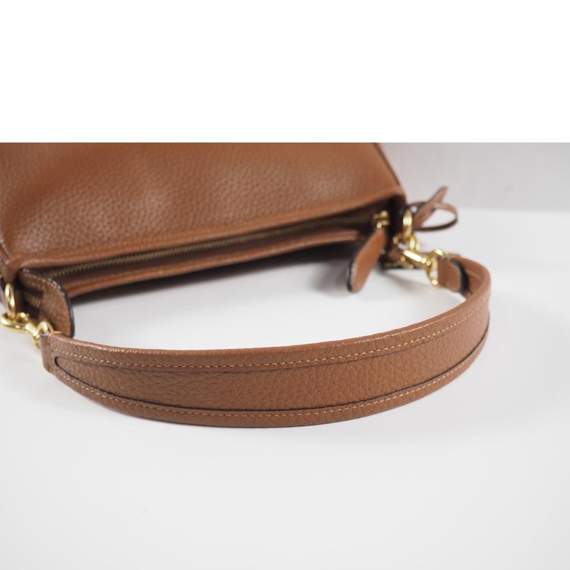 COACH コーチ/2wayショルダー/ケリー クロスボディ ペブルR/茶/CC437//ABランク/79