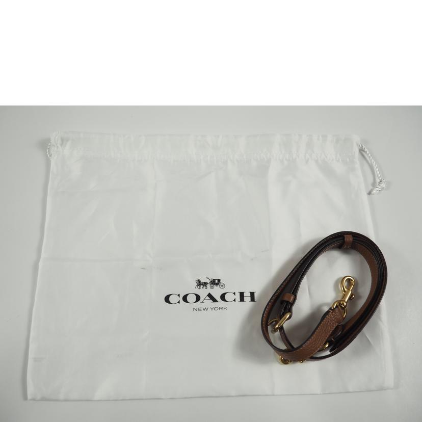 COACH コーチ/2wayショルダー/ケリー クロスボディ ペブルR/茶/CC437//ABランク/79