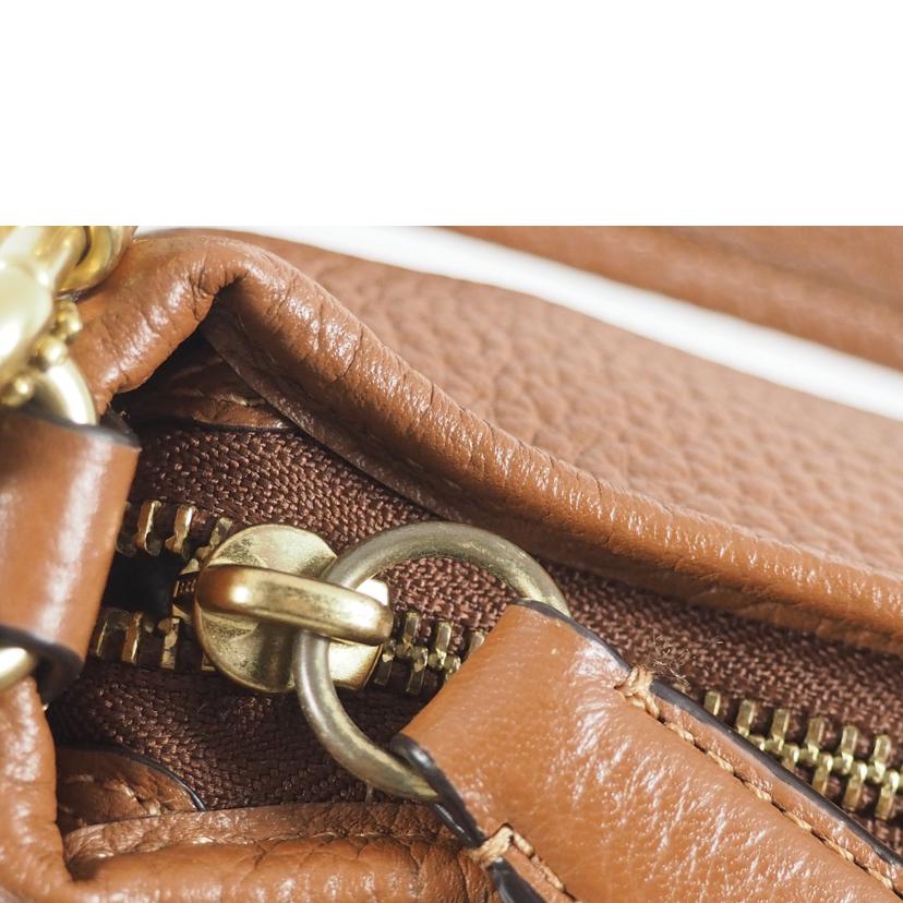 COACH コーチ/2wayショルダー/ケリー クロスボディ ペブルR/茶/CC437//ABランク/79