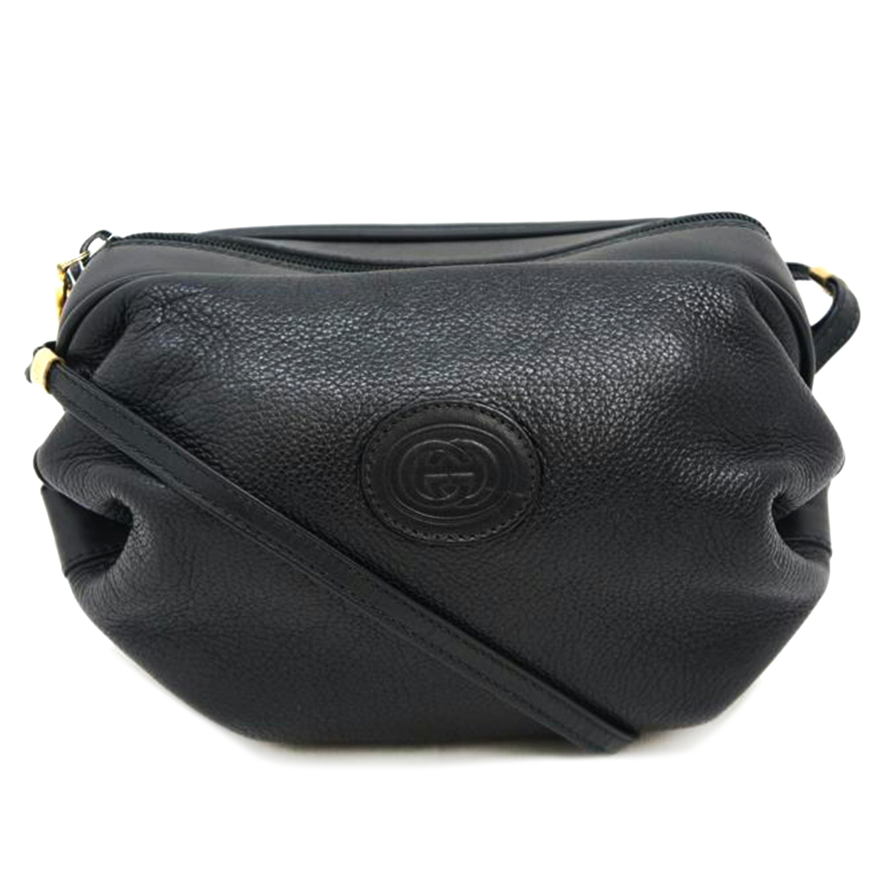 GUCCI グッチ/ヴィンテージ レザーミニショルダー/007.115.0086//ABランク/09