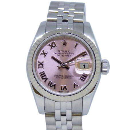 ROLEX ロレックス/デイトジャスト ピンクローマン レディース/179174//X12U2469/Aランク/64