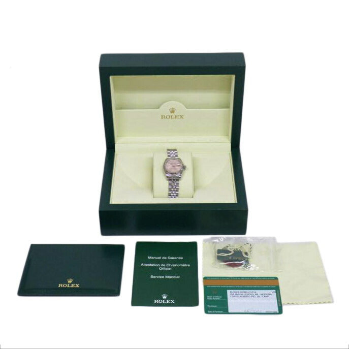 ROLEX ロレックス/デイトジャスト ピンクローマン レディース/179174//X12U2469/Aランク/64