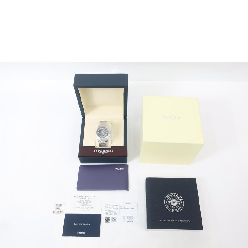 LONGINES ロンジン/コンクエスト 自動巻き メンズ時計/L37764586//50876048/SAランク/65