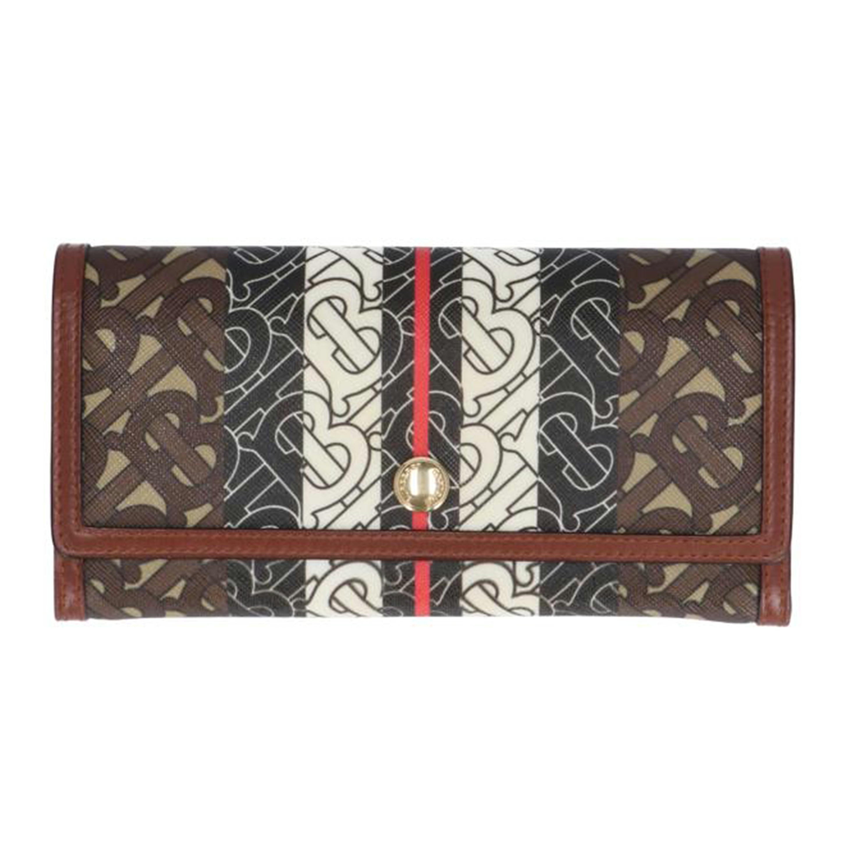 BURBERRY バーバリー/ハルトンフラップ長財布 TBモノグラム/8022012//ABランク/75