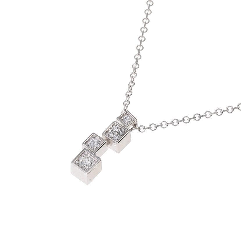 / PT900/850ダイヤネックレス0.23ct//Aランク/88