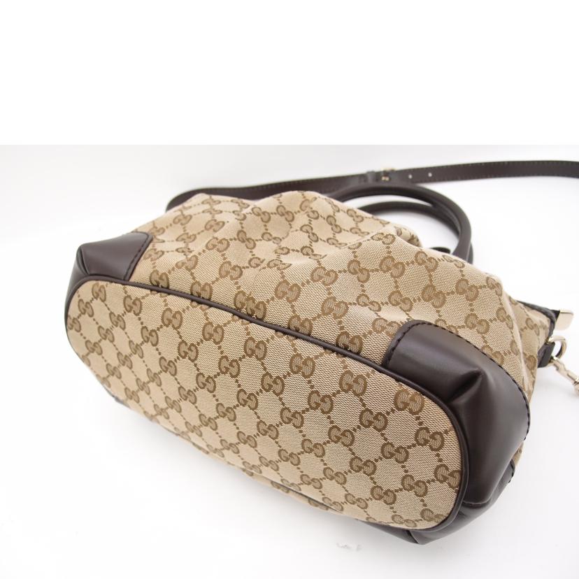 GUCCI グッチ ハンド こげ茶 レディース/スーキーGGキャンバス2wayトート/ブラウン/247902//502752/Aランク/69