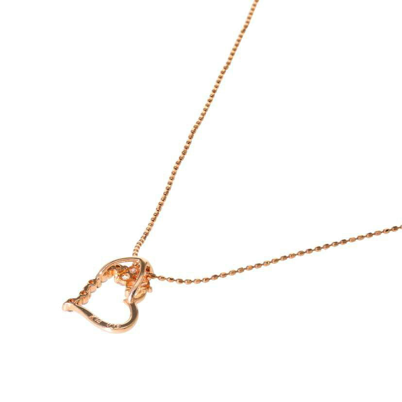 / K14ダイヤネックレス0.19ct//ABランク/63