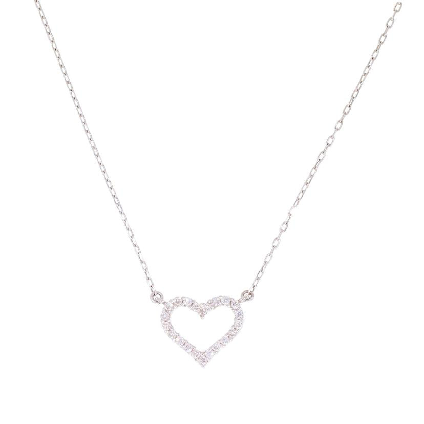 / K18ダイヤネックレス0.19ct//Aランク/78