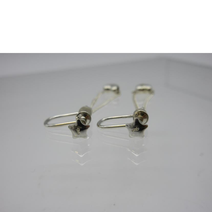 STAR JEWELRY スタージュエリー/ハートチャームイヤリング/SV925//全長4.5cm /Bランク/13