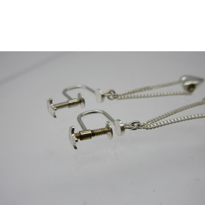 STAR JEWELRY スタージュエリー/ハートチャームイヤリング/SV925//全長4.5cm /Bランク/13