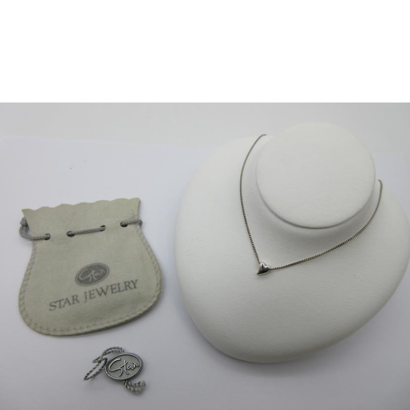 STAR JEWELRY スタージュエリー/ハートネックレス/SV925//チェーン:約40cm/Bランク/13