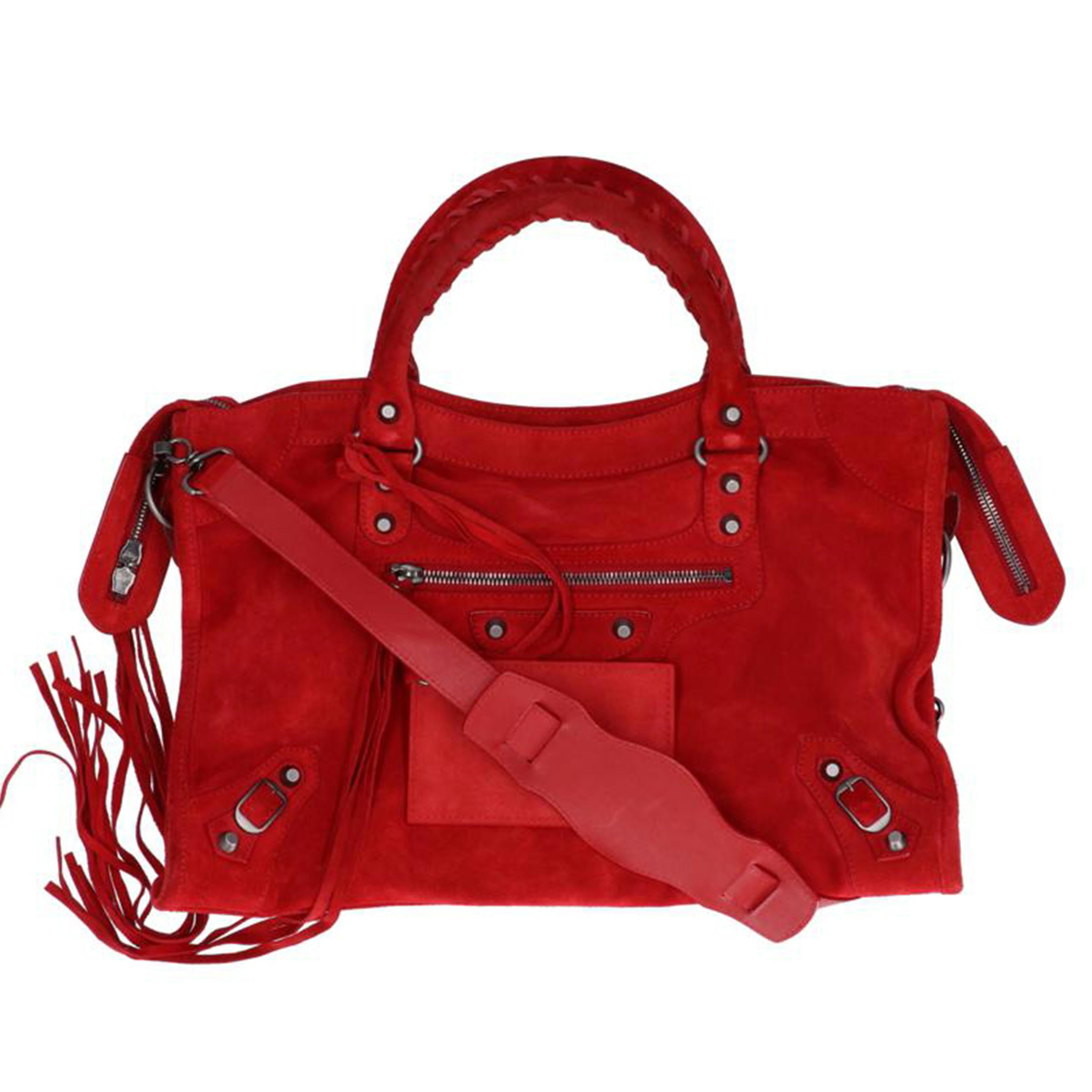 BALENCIAGA バレンシアガ/ザ・シティスエード2wayハンド/115748.6460//K.5*****/Bランク/75