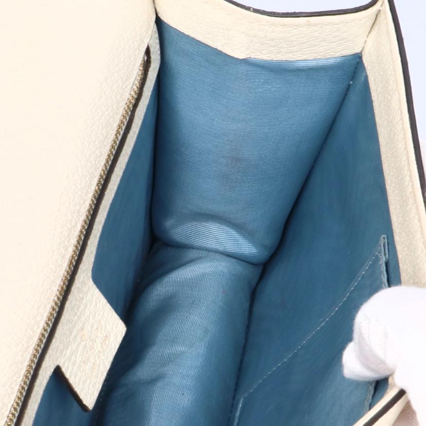 GUCCI グッチ/シルヴィ ビー&スター スモール ショルダーバッグ/524405//493***/Bランク/75