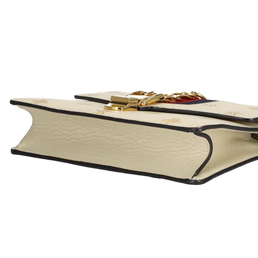 GUCCI グッチ/シルヴィ ビー&スター スモール ショルダーバッグ/524405//493***/Bランク/75