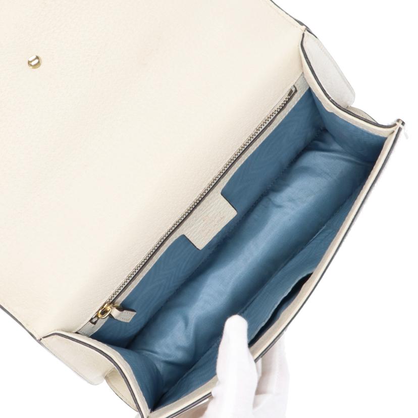 GUCCI グッチ/シルヴィ ビー&スター スモール ショルダーバッグ/524405//493***/Bランク/75