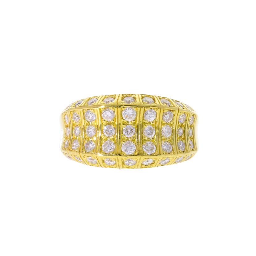 /K18ダイヤリング1.01ct/#13//Aランク/75