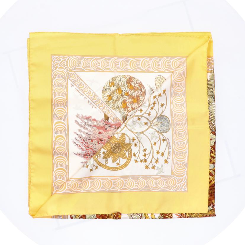 HERMES/カレ90/秋モチーフ/ランクAB//ABランク/75