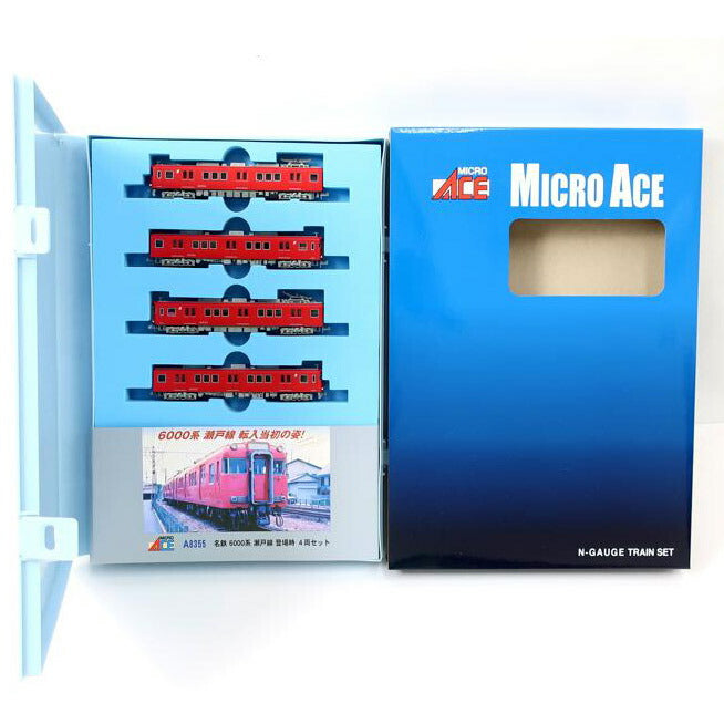 MICROACE マイクロエース/名鉄6000系瀬戸線 登場時4両セット Nゲージ 電車模型/A-8355//SAランク/65