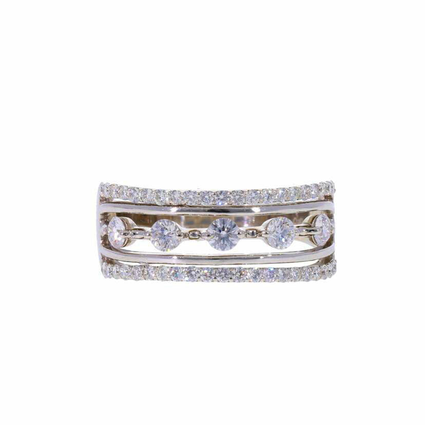 /Pt900ダイヤリング1.00ct/#19//Aランク/75