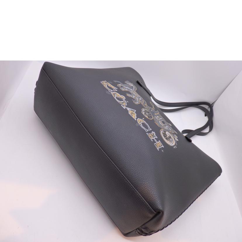 COACH コーチ/ホースキャリッジ/レザートート/ブラック/F76776//ABランク/02