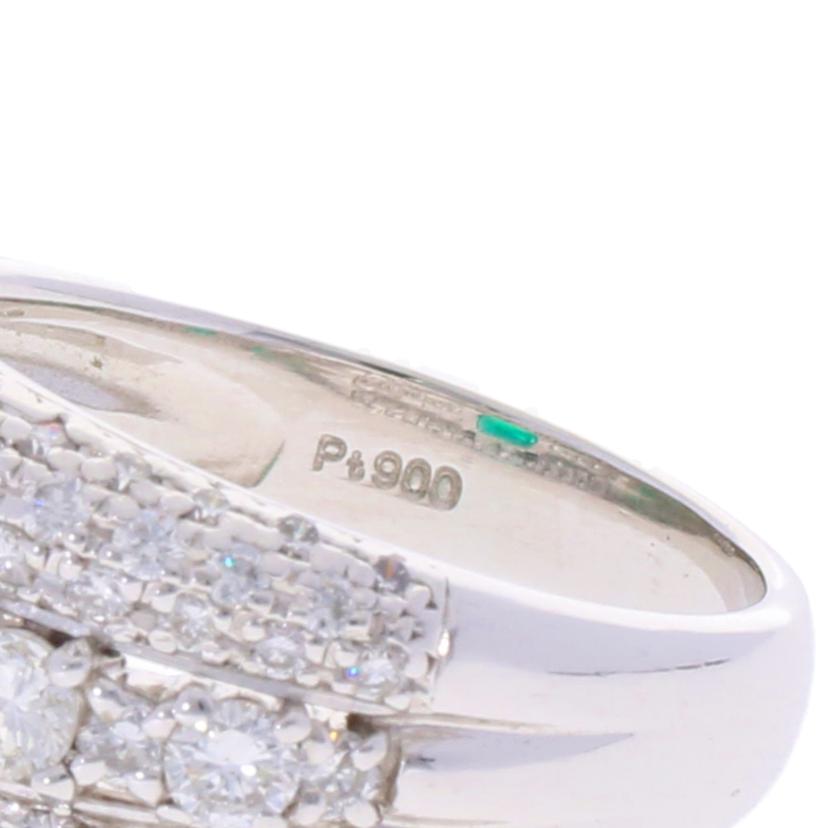 /◎PTエメラルドリング1.08/1.305鑑//Aランク/75